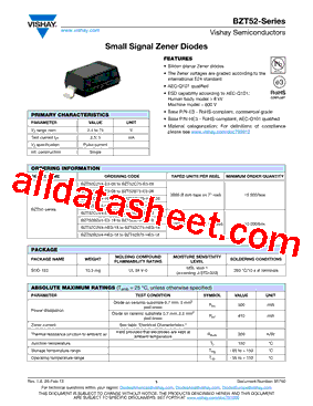 BZT52C6V2-V-GS08型号图片