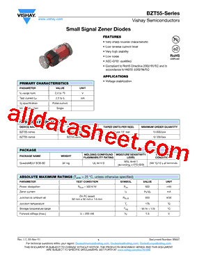 BZT55C5V1型号图片