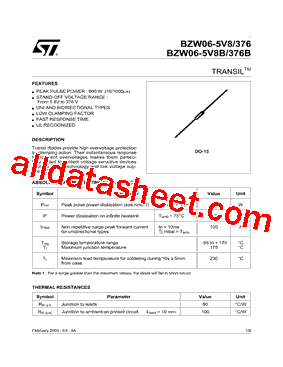 BZW06-48B型号图片