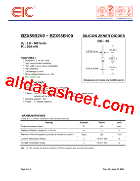 BZX55B6V8型号图片