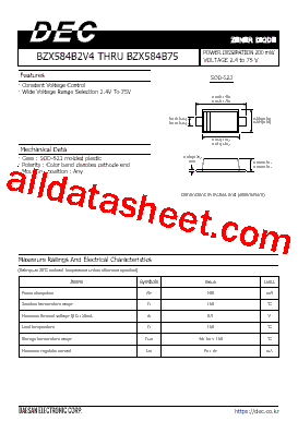 BZX584B10型号图片