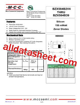 BZX584B6V2型号图片