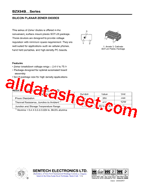 BZX84B5V6-E3-08型号图片