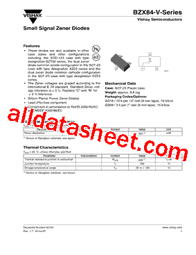 BZX84B6V8-V型号图片