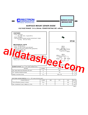 BZX84C2V7W-7-F型号图片