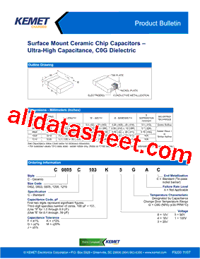 C0402C103K5GAC型号图片