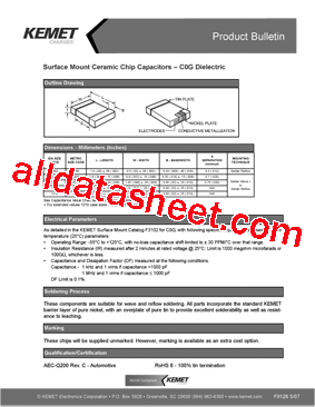 C0402C561K3GAC型号图片