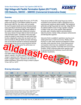 C1206X393DFGALTU型号图片