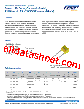 C340C225MAU5HA7303型号图片