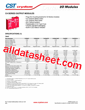 C4_OUTPUT型号图片