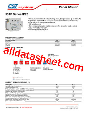 C53TP25CH-10型号图片