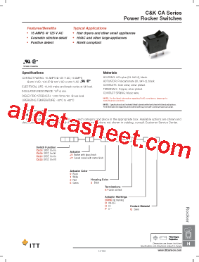 CA01J72207PQ型号图片