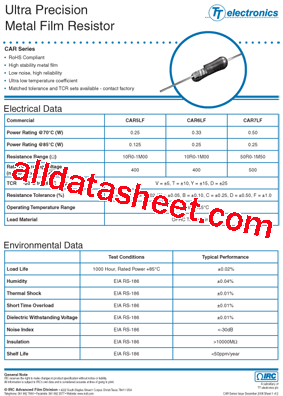 CAR5LFT6K8PB型号图片