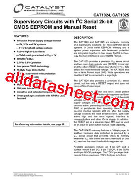 CAT1024WI-28型号图片