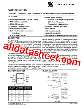 CAT1162JI-30TE13型号图片