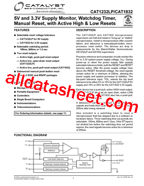 CAT1232LPYT3型号图片