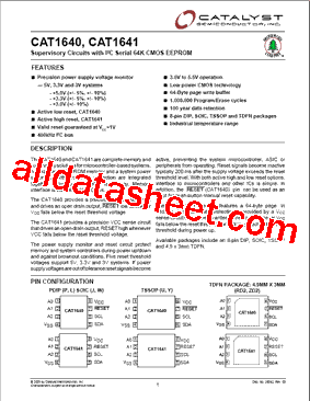 CAT1641LI-42SOIC型号图片