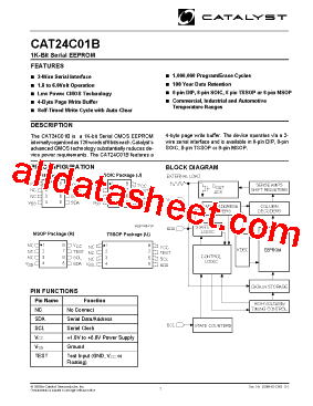 CAT24C018RA-TE13型号图片