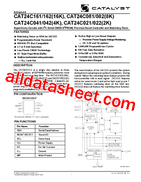 CAT24C041PA-42TE13型号图片