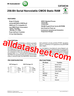 CAT24C44VE型号图片