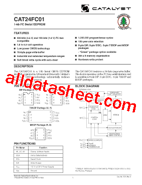 CAT24FC01JETE13REV-F型号图片