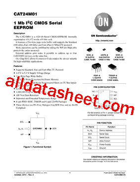 CAT24M01XE-T2型号图片