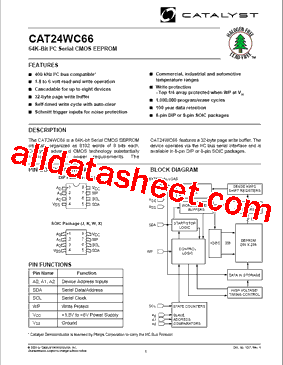 CAT24WC66XA-TE13型号图片