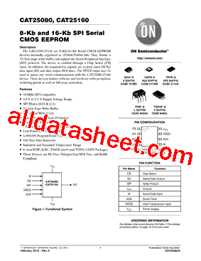 CAT25080VE-T3型号图片