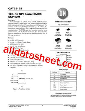 CAT25128VP2I-T3型号图片