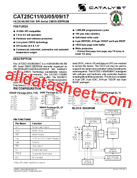 CAT25C03SI-1.8TE13型号图片