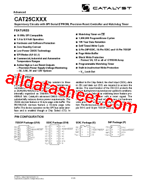 CAT25C32X型号图片