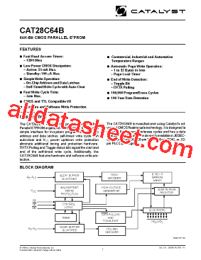 CAT28C64BK-15型号图片