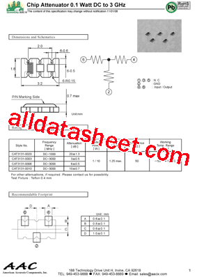 CAT3131-0010型号图片