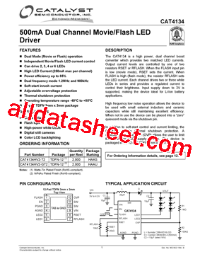CAT4134_08型号图片