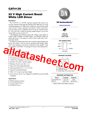 CAT4139_16型号图片