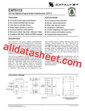 CAT5111ZI-01SOIC型号图片