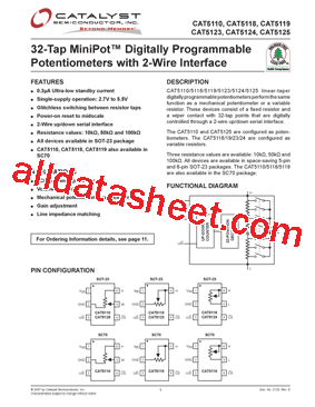 CAT5123TBI-10-T10型号图片