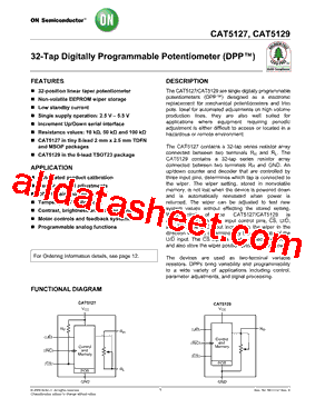 CAT5129TDI-10-T3型号图片