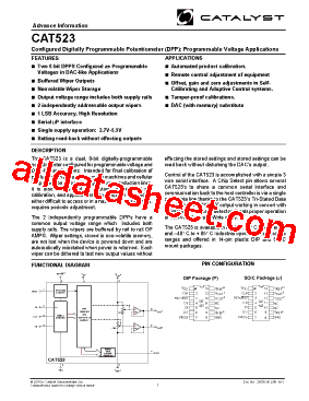 CAT523PITE13型号图片