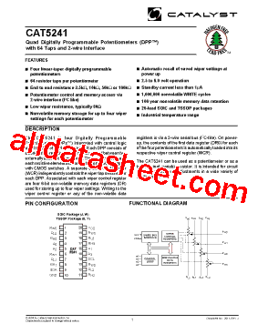 CAT5241YI-25型号图片