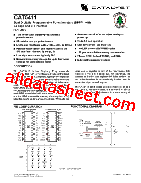 CAT5411WI-50-TE13型号图片