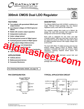 CAT6221-MLTD-G型号图片