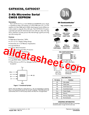 CAT93C56LET3E型号图片