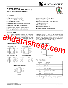 CAT93C86VTE13型号图片