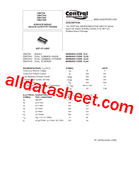 CBAT54A型号图片