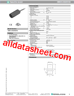 CBN15-30GK60-E2型号图片