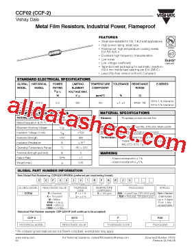 CCF021M00FKR36999型号图片