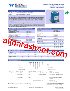 CCR-59S950-R型号图片