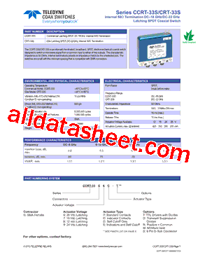 CCRT-33S6O-R型号图片