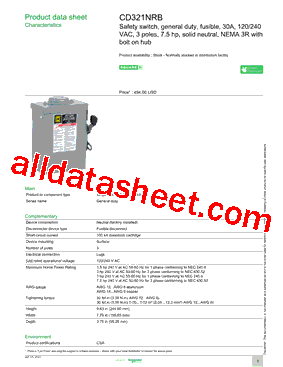 CD321NRB型号图片